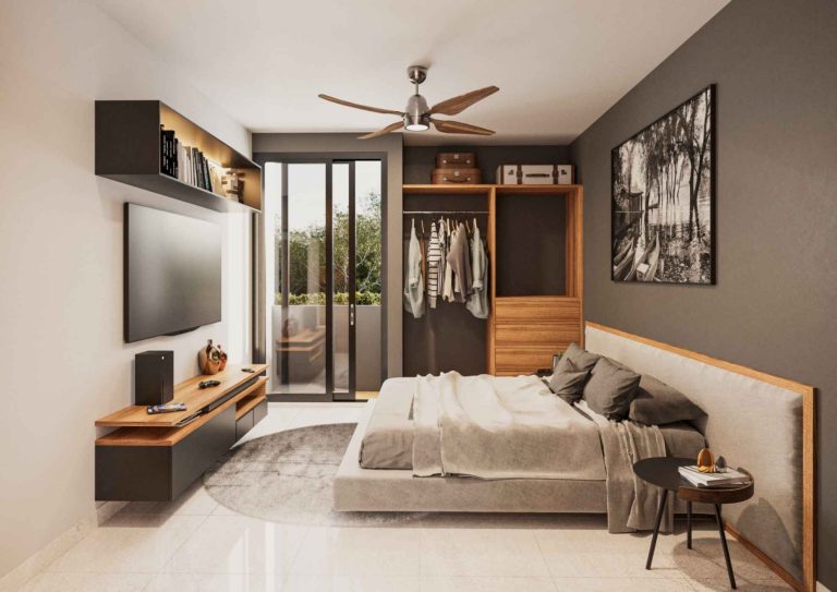 Departamentos en venta en Temozon Norte - MALTA - Recamara 1
