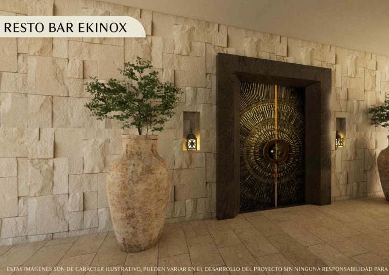 Terrenos en Venta al Norte de Merida - Puerta Xaibe - Amenidades - Resto bar Ekinox 2