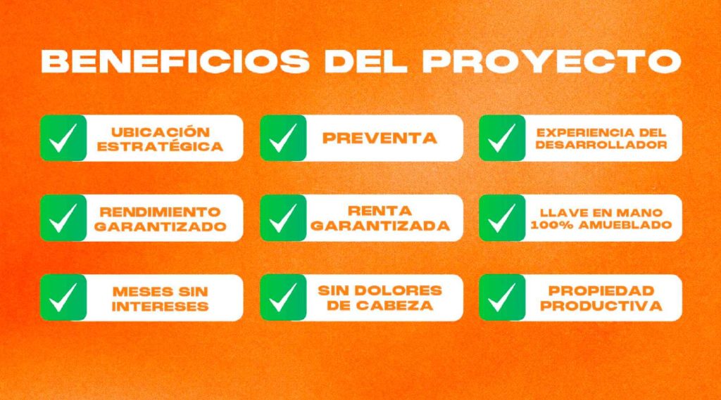 Beneficios únicos de RUM - Departamentos con rentas garantizadas en Mérida